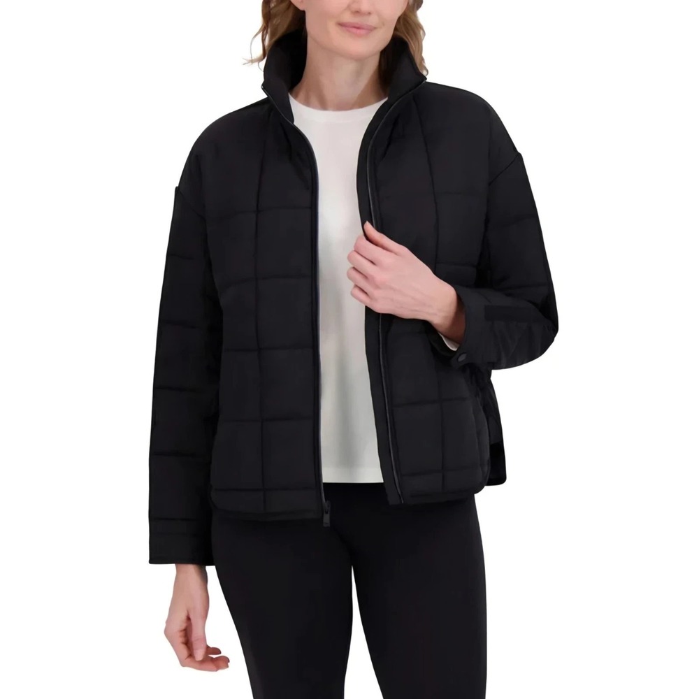 Roxy Women's Quilted Jacket Boxy Black Size XXL NWT